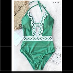 Halter One Piece Swimsuit